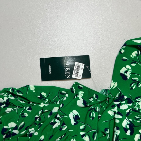 Lauren Ralph Lauren Floral Print Jersey Dress - Picture 6 of 9